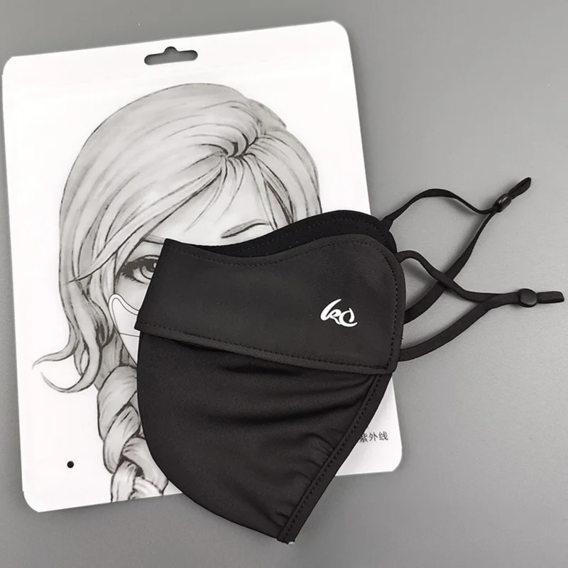 NewThin Sunscreen Face Scarf Ice Silk Mask Cover Veil Eye