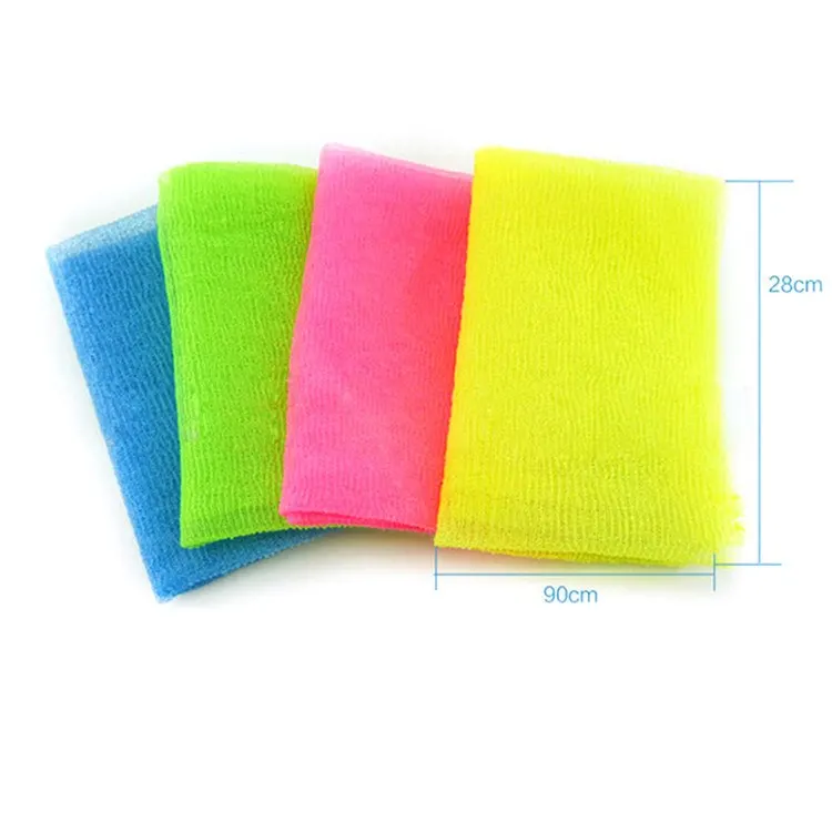 Bath Peeling Exfoliating Scrubbing Towel Cloth For Shower Scrub Towel Resistance Body Massage Wash Skin Moisturizing SPA rubbing washcloth exfoliating scrubber exfoliating shower scrubber shower towel skin exfoliating cloth exfoliating washcloth
