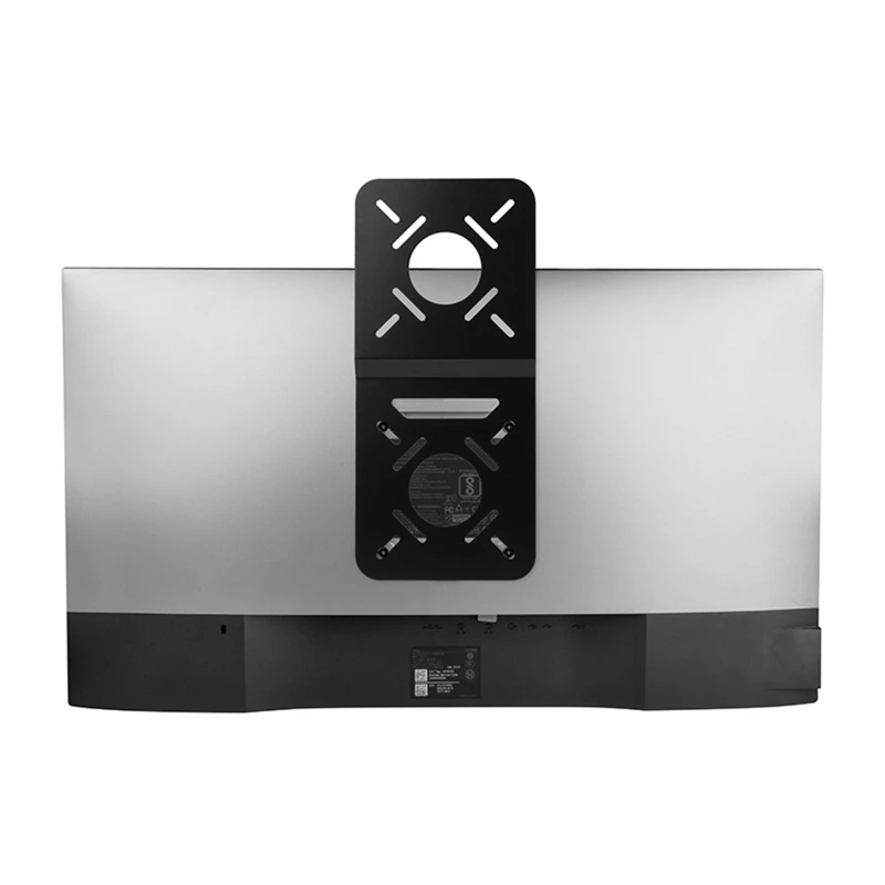 금속 VESA 부착 걸이 브래킷 Mac Mini M4/M4 Pro 미니 PC C1037U i3 i5 장착 플레이트 용 컴퓨터 모니터 해결사 홀더