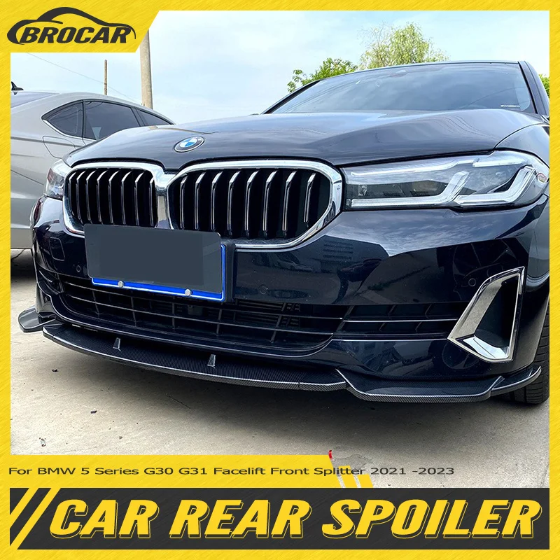 

Передний разветвитель для бампера BMW 5 серии G30 G31 2021 -2023 520I 525i 530I