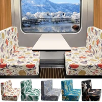 Stretch Printed RV Dinette Couch Cushion Covers Sofa Seat Cover Protector Slipcovers with Elastic Bottom for RV Camper Car Bench 1