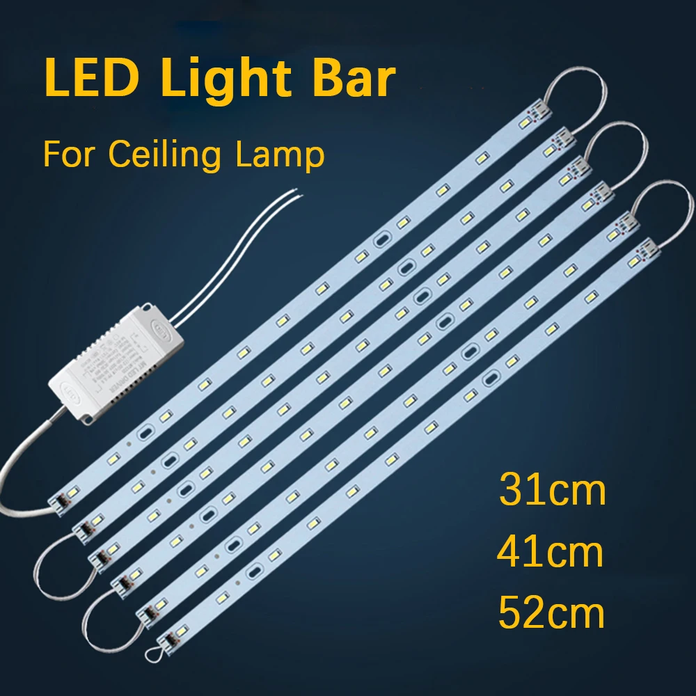 LED Ceiling Light Replacement Light Bar 220V LED Strip Module Lamp 31cm