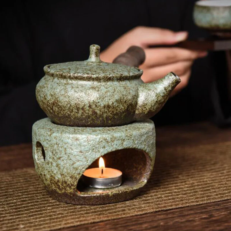 Japanese-style Ashtray Pottery Lifting Beam Teapot Candle Tea Warmer S –  Moku Park