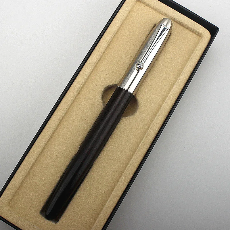 

Luxury High Quality Wood Fountain Pen 0.38mm Extra Fine Nib Calligraphy Pens Stationery Office School Supplies