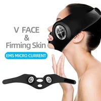 V-shaped Chin Lifting Tighten Electric Facial Mask EMS Microcurrent Vibration Anti Wrinkle Skin Care Face Massage Instrument 1