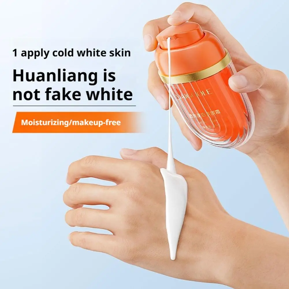 كريم تفتيح فيتامين C كريم تفتيح لون البشرة كريم تفتيح بدون مسحوق كعكة فيتامين C كريم تجميل حتى البشرة