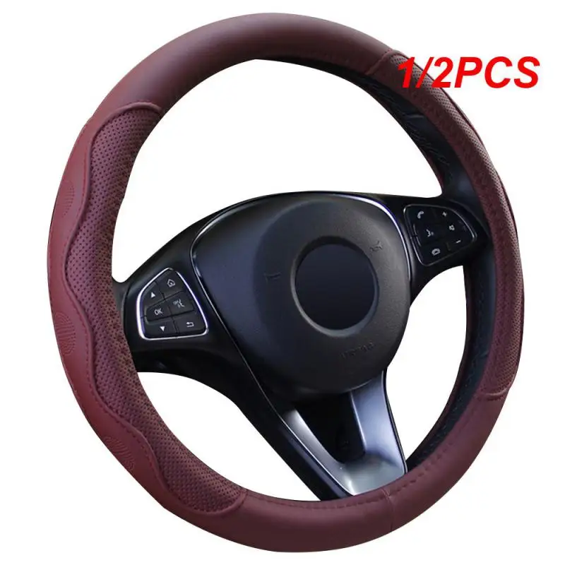 1/2 Pz Coprivolante Treccia Sul Coprivolante Cubre Volante Auto Coprivolante Accessori Auto