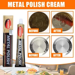 1PC Metal Polish Autosol Cream Knife Machine Polishing Wax Mirror Metal Stainless Steel Watch Polishing Paste 75ml 100g
