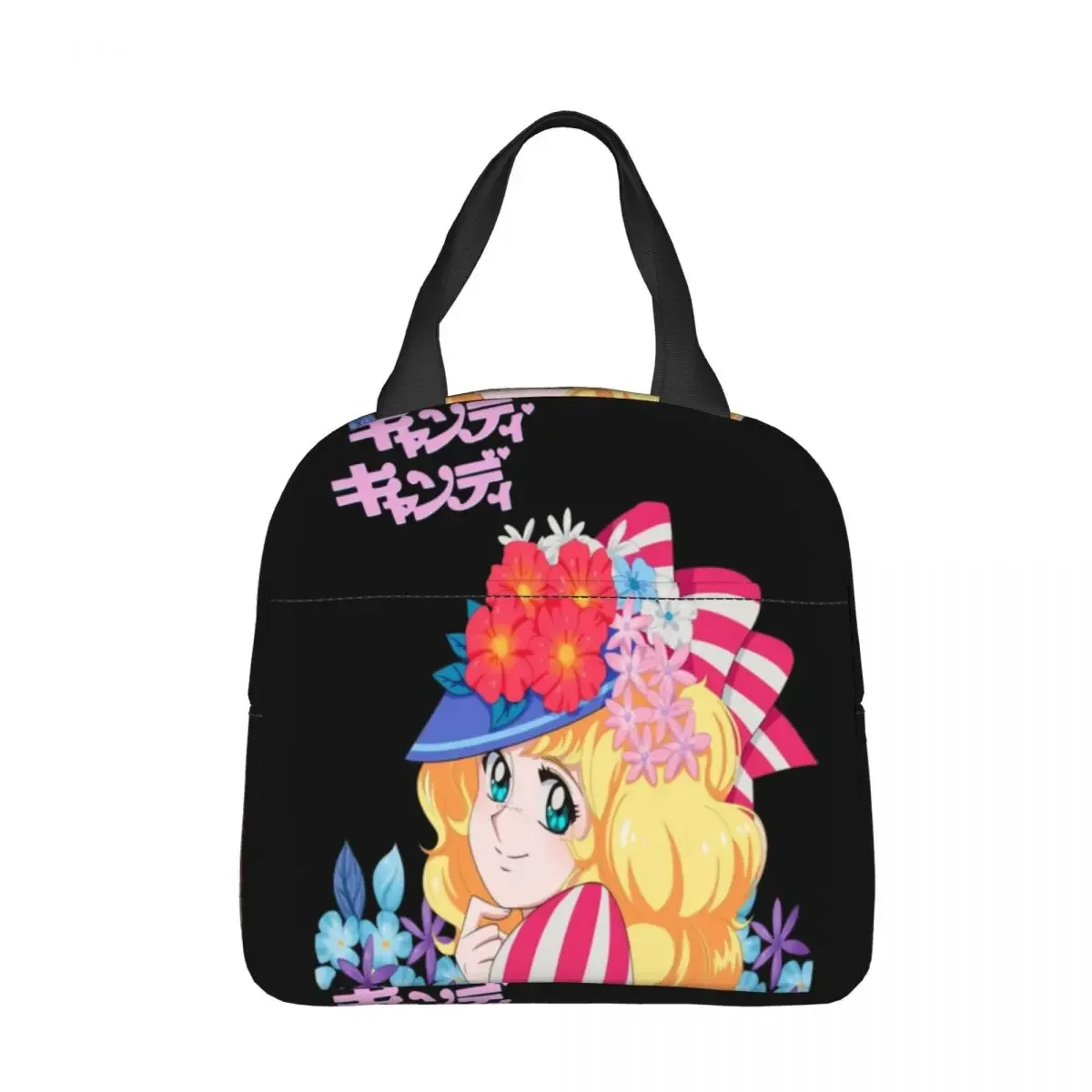 

Candy Candy Candice White Insulated Lunch Bag Cooler Bag Meal Container Anime Manga Japan Cartoon Tote Lunch Box Girl