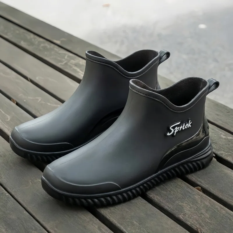Chaussures pêche homme imperméables antidérapantes chef cuisine PVC respirantes wading outdoor