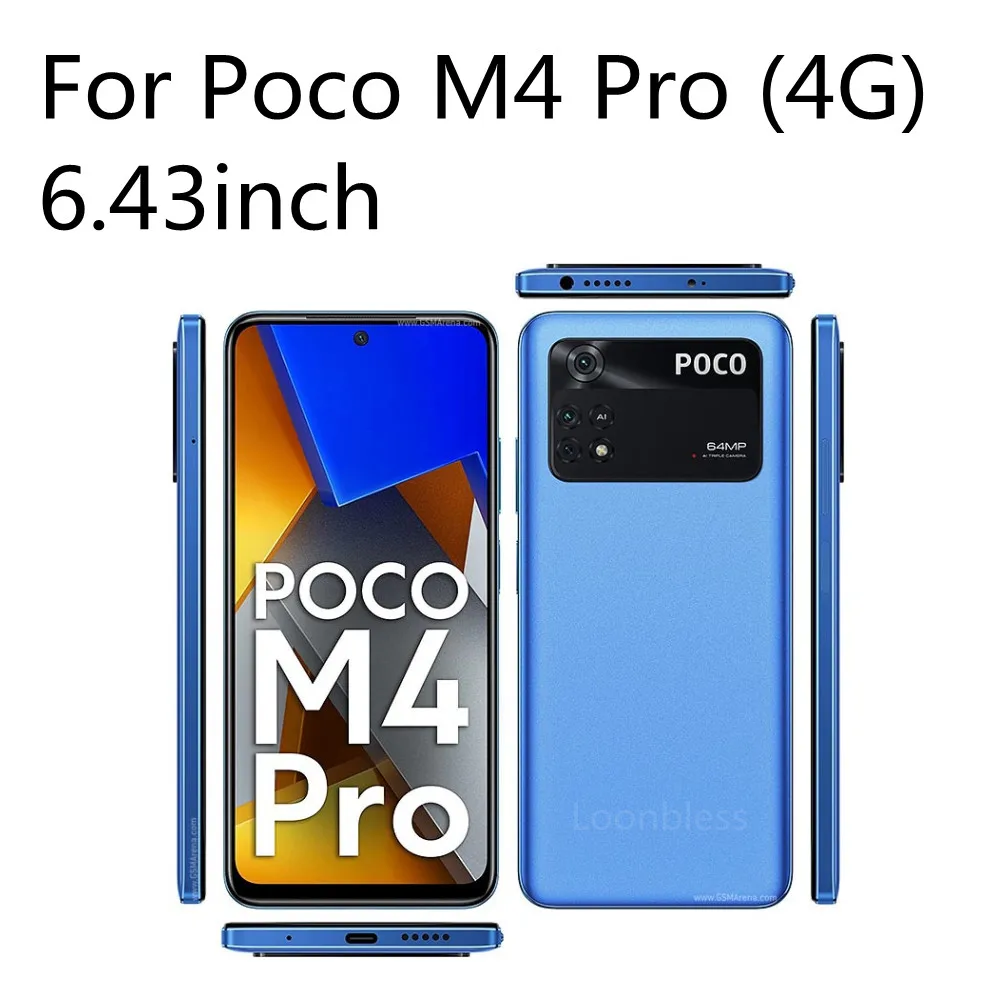 Poco M4 Pro 4G Flip Leather Phone Shell Cover Case Skin