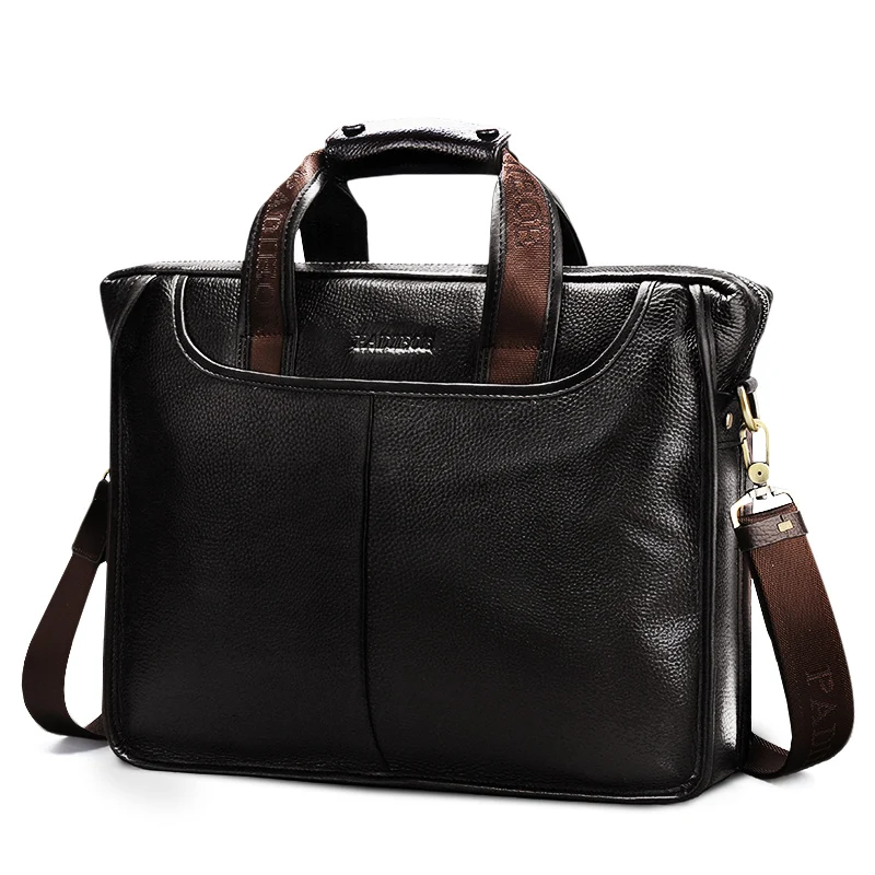 Business men's bag Leather handbag Men's bag New Briefcase Men's shoulder bag Computer bag