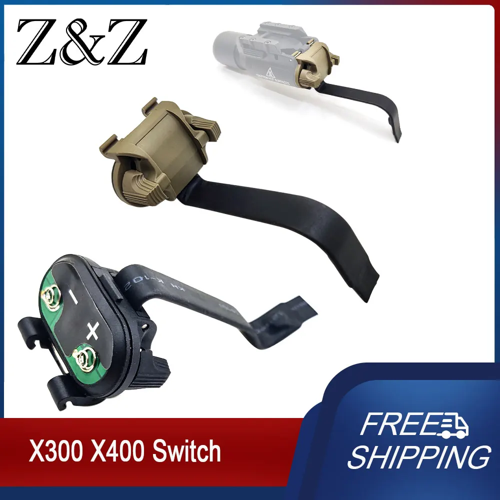 

Tactical X300 X400 X300U X400U DG Switch with Scout IR Laser Flashlight Weapon Tactical Hunting Accessories