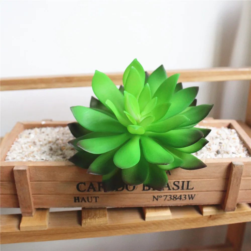 Vibrant Lotus Flower Head Artificial Succulent Decoration