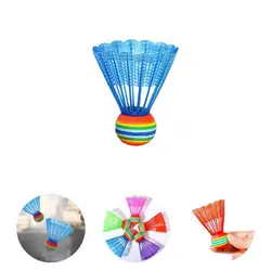 Practical Training Shuttlecock Thick Portable Good Toughness Badminton Ball  Badminton Ball    Shuttlecock 10Pcs