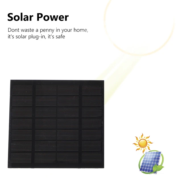 Napenergia Madárfürdő Szökőkút Szivattyú 6 Fúvókával Napenergiával Működő Vízkút Energiatakarékosság A Kültéri Akváriumhoz - Image 5