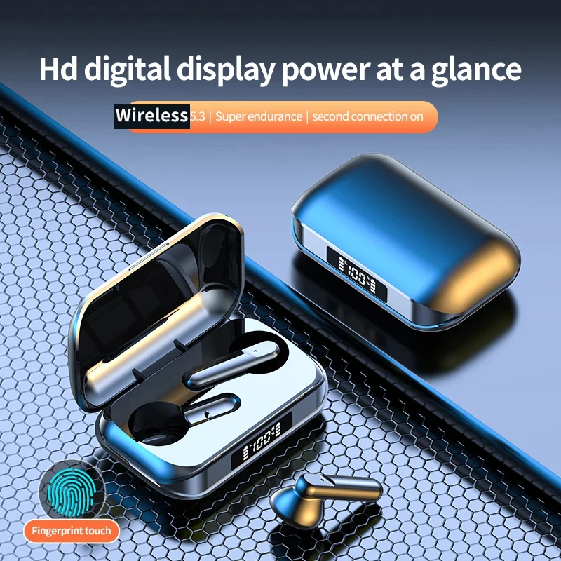 

TWS-наушники K70 с поддержкой Bluetooth и сенсорным управлением