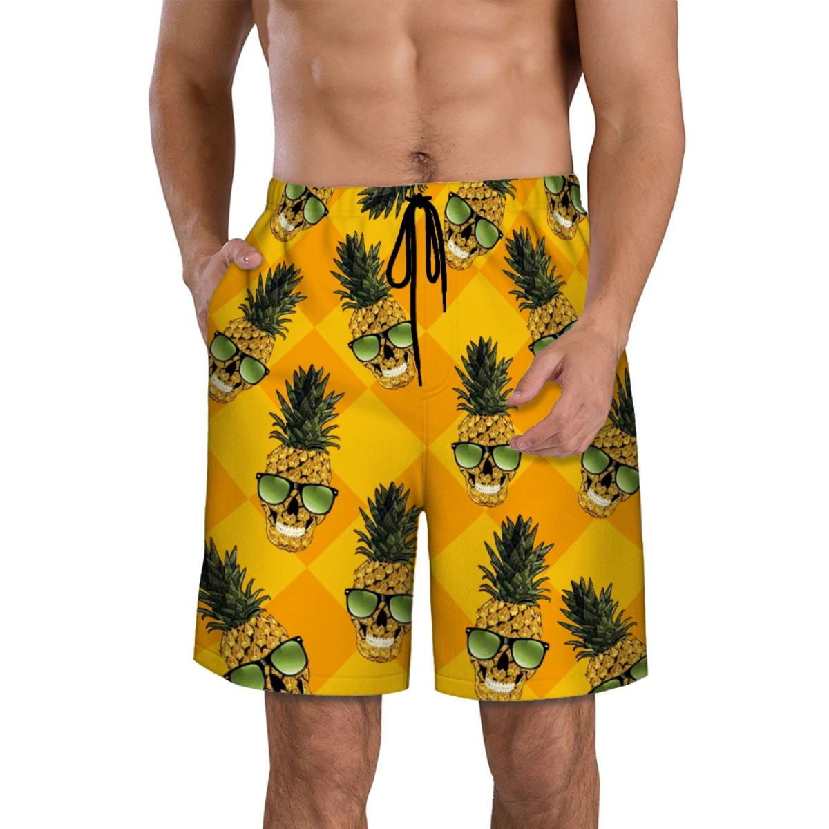 

Men's Board Shorts Quick Dry Swimwear Beach Holiday Party Casual Sports Shorts Bathing Suit with Mesh Lining Sports Shorts