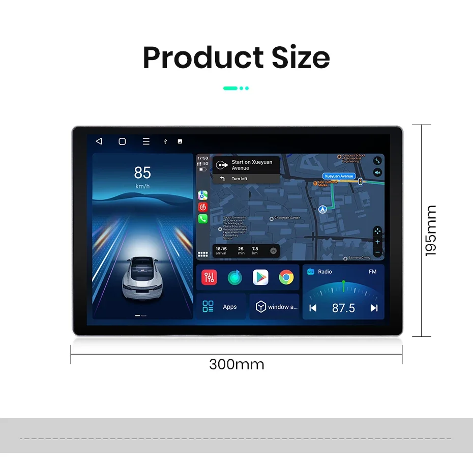 2K QLED Bildschirm Auto Radio Für Mitsubishi Outlander 3 GF0W GG0W 2012-2018 Drahtlose CarPlay Android Auto multimedia autoradio – Detail 24