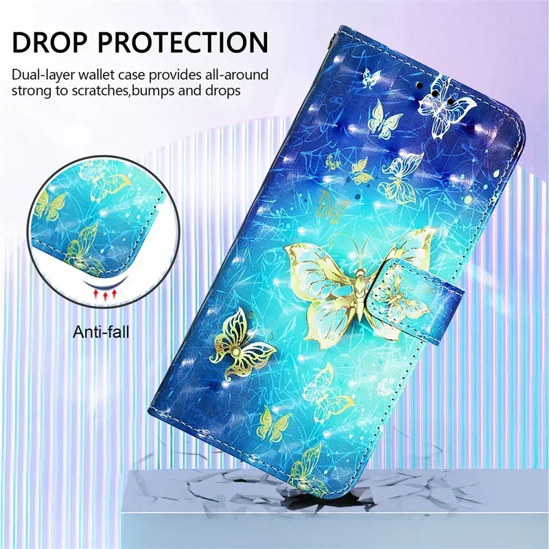 Elegant Painted Flip Leather Phone Case,  Series