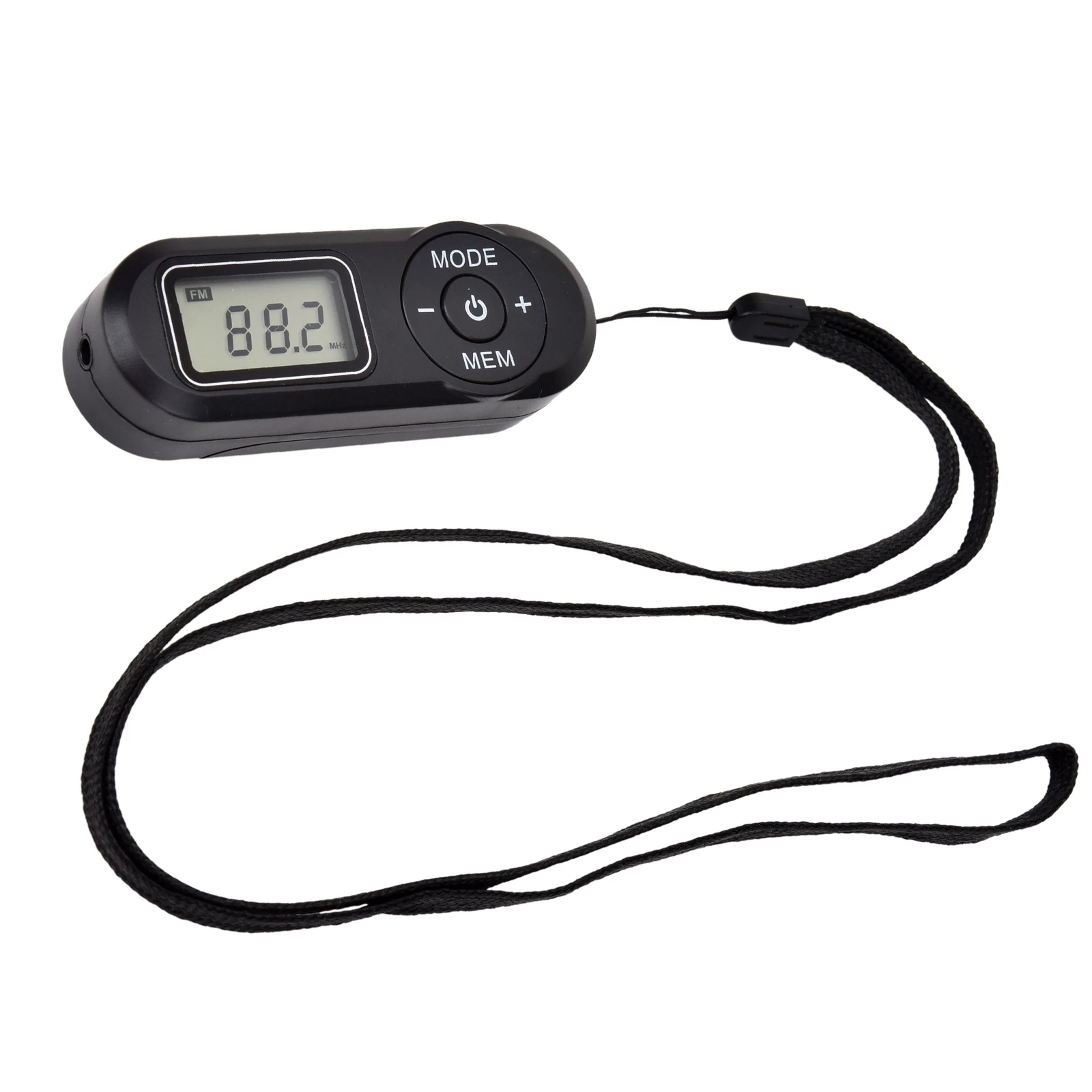 New HRD-727 DSP FM Radio Portable Mini Design ABS Retro Digital Display Radio Portable 1.1 Inch LCD Display DSP FM Radio