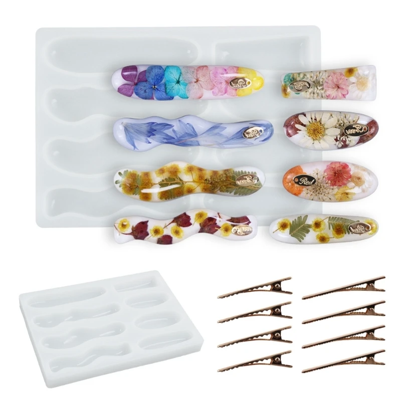 

Головной убор, ювелирные изделия, смоляная форма, нерегулярная заколка для волос, силиконовая форма для изготовления поделок