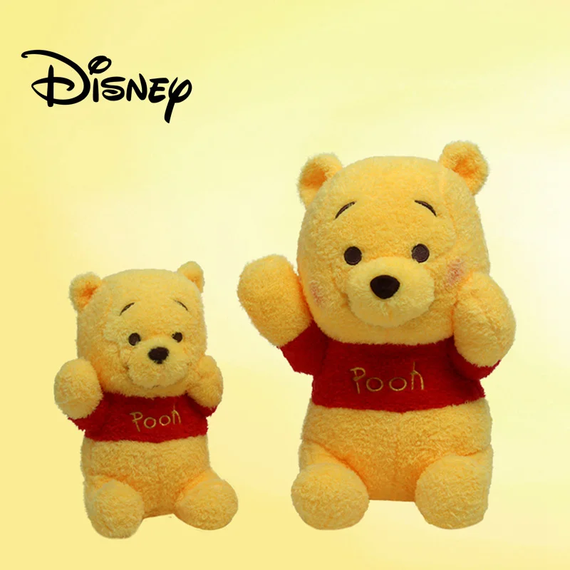 

17/25cm Disney Winnie Plush Doll Cute Cartoon Anime Stuffed Doll Children's Baby Toys Kawaii Kids Girls Birthday Gift