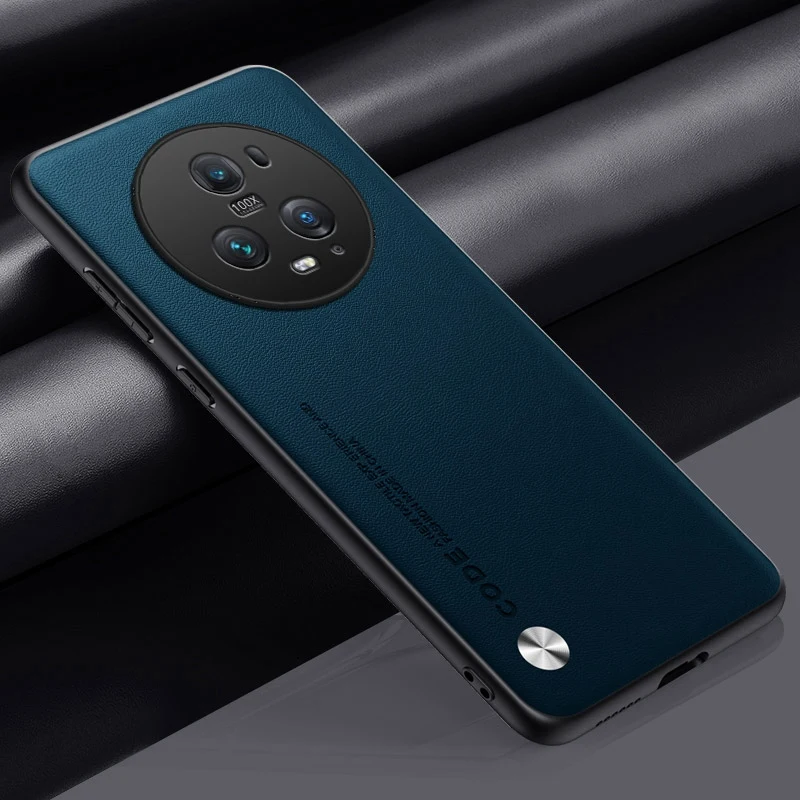 Luxury PU Leather and Silicone Phone Case - Premium Back Cover Design