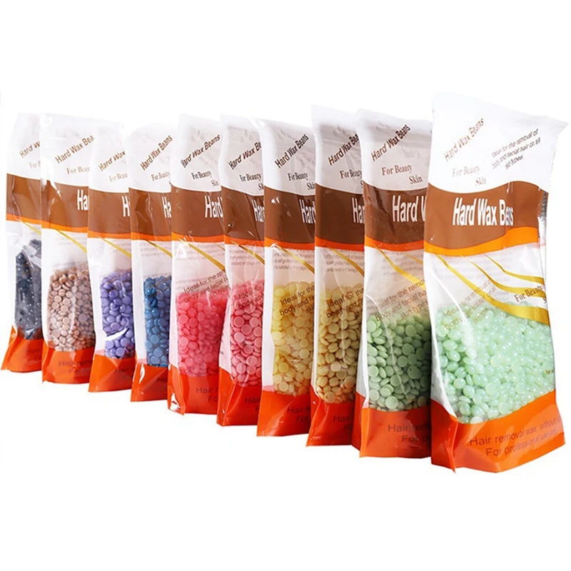 Waxing Wax Beans For Hair Removal Full Body Hot Film Hard Depilatory Wax Beads 300G For Heater Machine