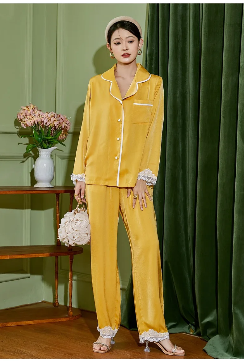 Pajamas Ladies Cotton Velvet Long Sleeve Pants Homewear Ladies Two Sets loungewear women  pijama perro  женское бельё