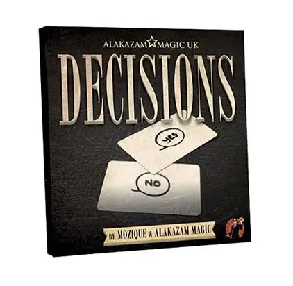 

Decisions by Mozique (Gimmick),Magic Tricks,Close Up,Stage,Classic Toys,For Professional Magicians,Funny,Mentalism