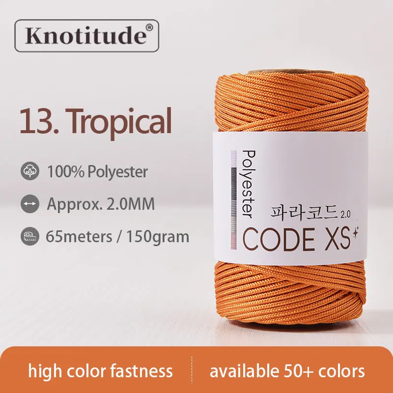 Durable 2mm Paracord - 65m Outdoor Adventure Cord