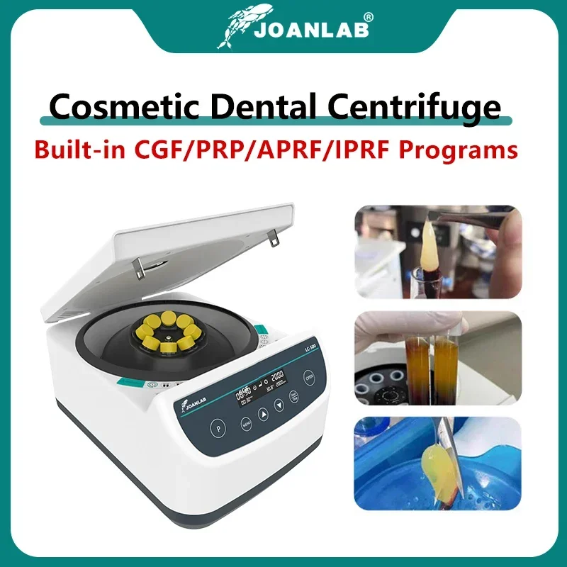JOANLAB Centrifuge Machine Cgf Plasma Centrifuge Laboratory For 2/5/10ml Blood Collection Tube And 15/50ml Tube