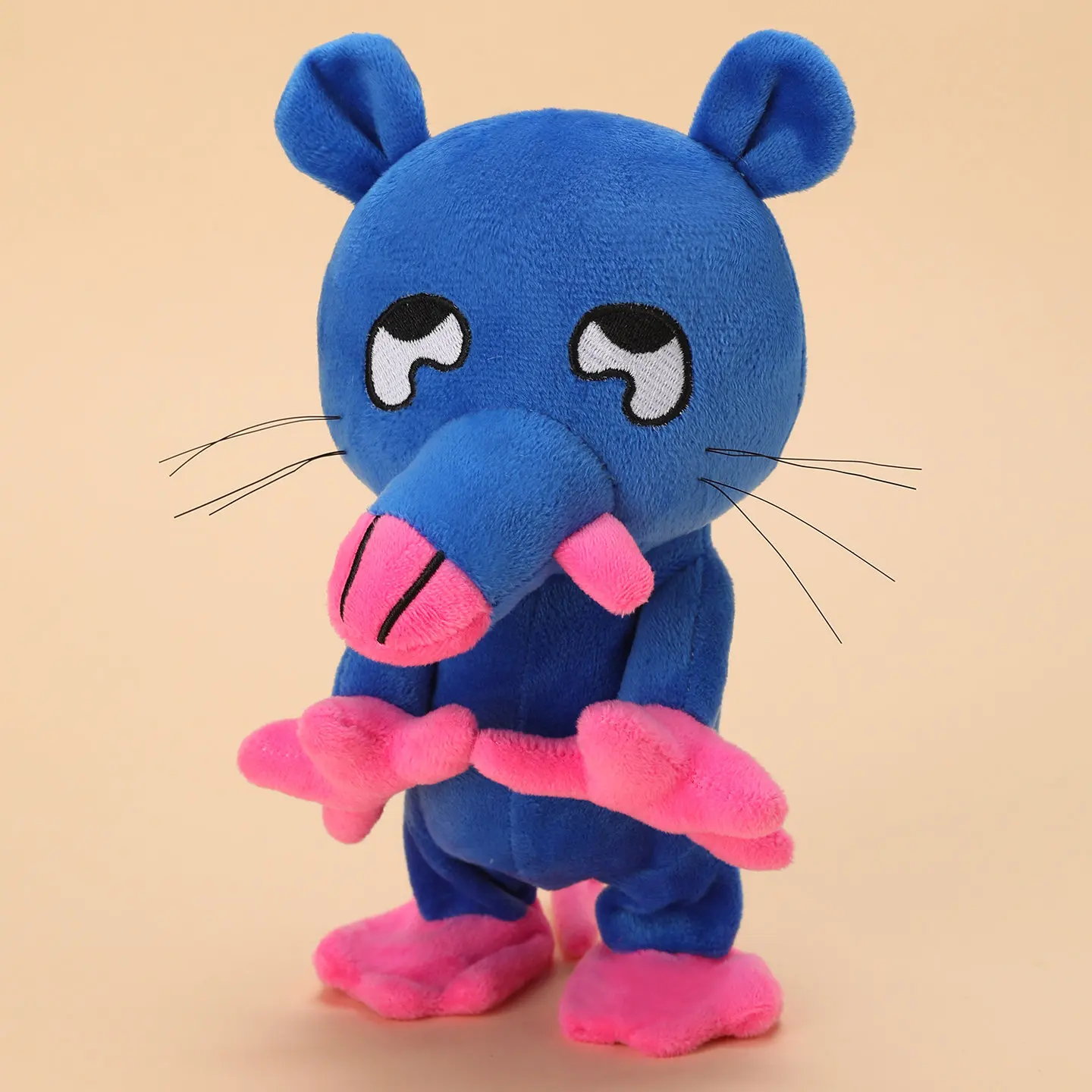 Cute Plush Toy Mouse Brick Tower Gift for Kids