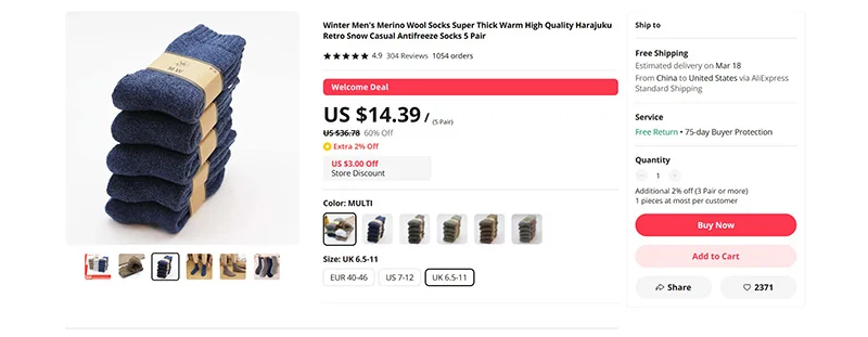 Winter Damen Dicke Warme Einfarbige Wolle Harajuku Retro Kältebeständig Mode Lässig Kaschmir Socken 5Paar – Detail 5