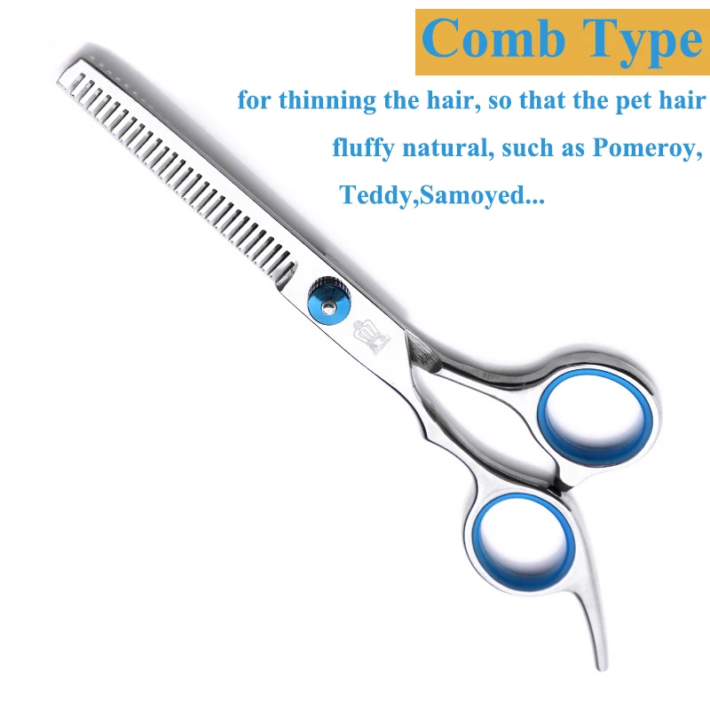Dog Grooming Scissors Dog Grooming Scissors Kit 4Size Pet Grooming Scissor Professional Hairdressing Scissors For Dogs Sharp Thinning / Curved Scissors Dog Grooming Beauty Tool