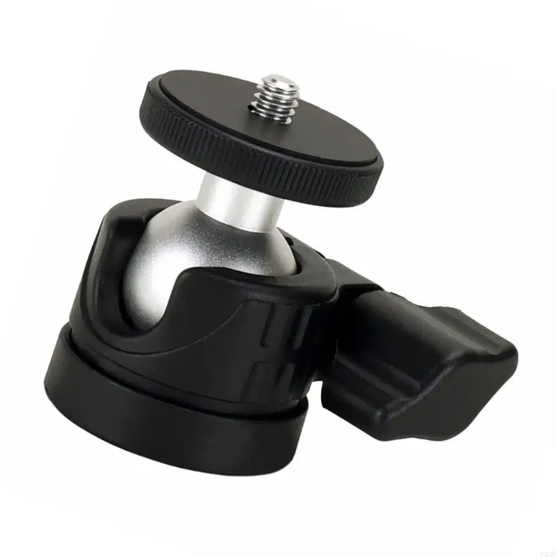 E28C Small Mini Ballhead Mount for Cameras Aluminum Quick Positioning Adapter