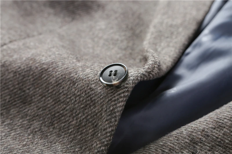 2021 Autumn and Winter New Suit Middle-aged Men's Fashion Casual Classic Wool Suit Jacket Single Suit Slim Blazer Brand Clothing 6
