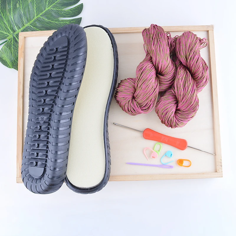Crochet Pantoufle Avec Semelle Crochet Chaussons Carrés Grand-mère