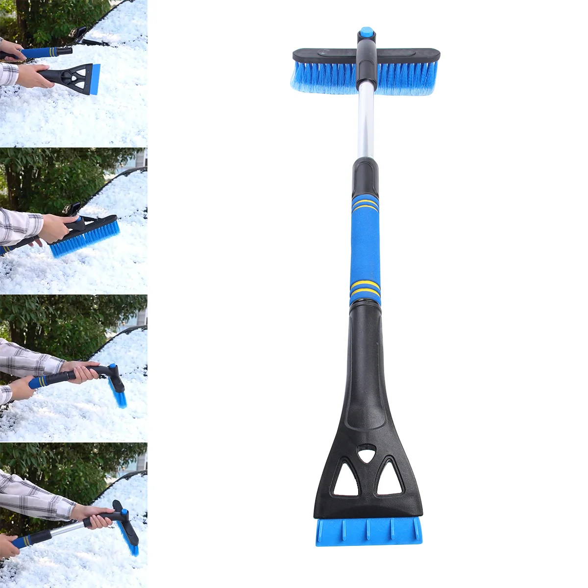 Car Broom Foam Snow Broom Winter Brass Ice Scraper Snow Ice Scraper Snow Cleaning Tool Removal
