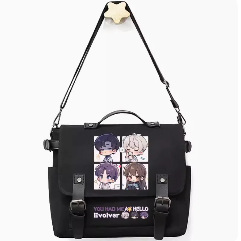 Anime Love and deepspace Xavier  Bag Unsix Fashion Casual Teenagers Crossbody Student Messenger Handbag B873