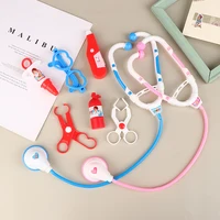 7Pcs Kids Play Doctor Game Early Educational Toys Pretend Doctors Kit Child Stethoscope Cosplay Toy 1