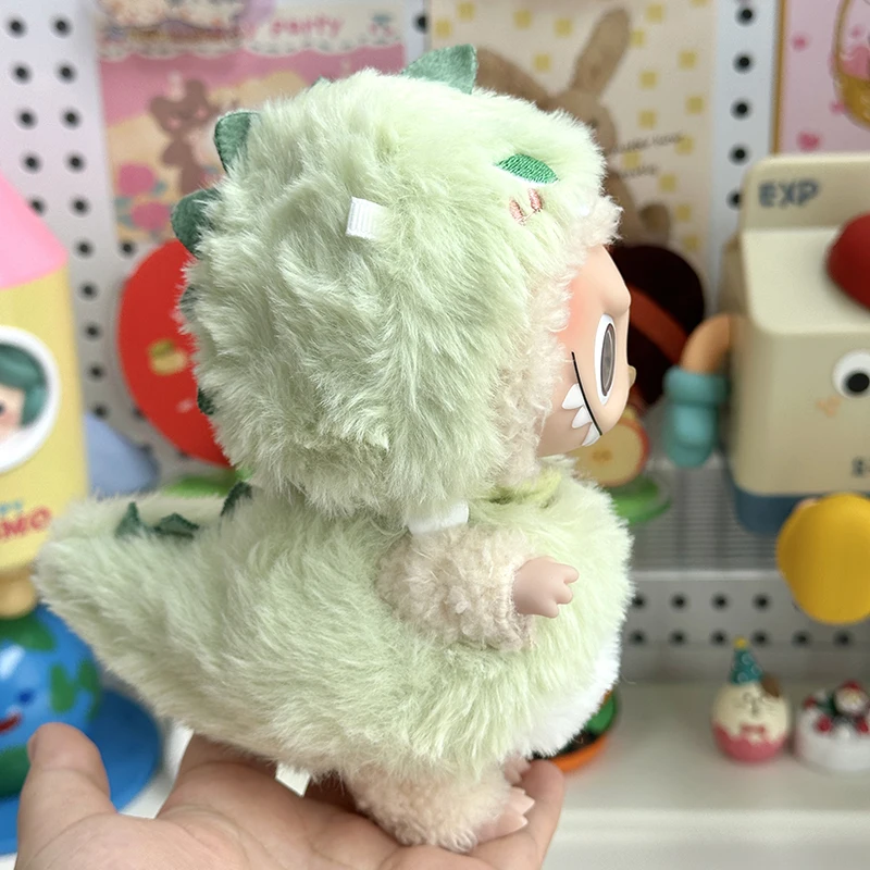 Puppenkleidung Für 17cm Puppen - Blauer Hai Hoodie Set Mit Schuhen