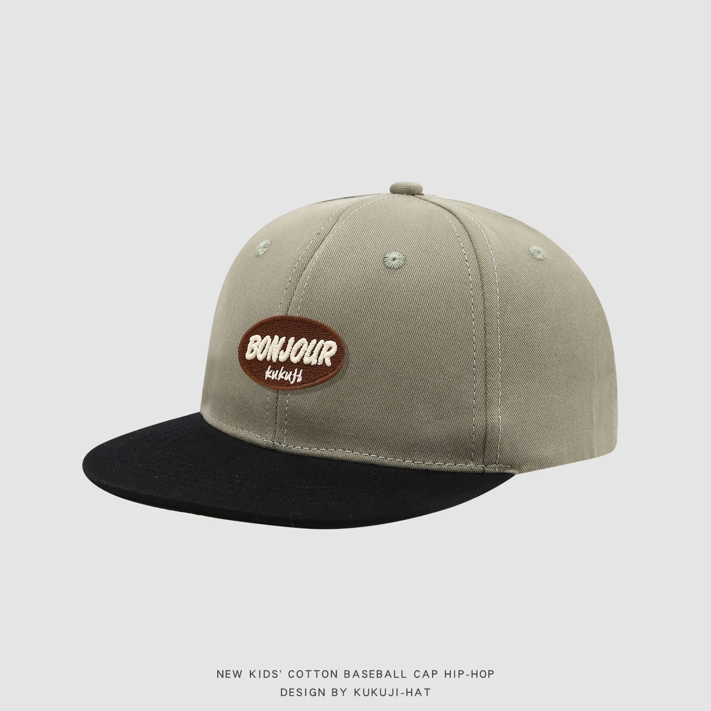 MiniAinis Baseballmütze für Mädchen und Kinder, 54 cm, 3–8 Jahre, Sommer-Sonnenhut für Kinder, Jungen, Cartoon, Hip-Hop, Streetwear, Kleinkinder, verstellbare Kappe – Detail 10