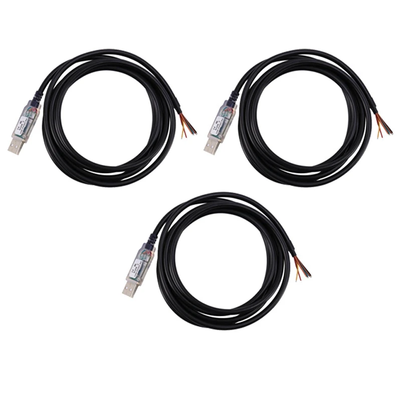 

3x1,8 м длинный конец провода, фотокабель, последовательный Usb к Rs485 для промышленного управления, ПЛК-подобные продукты