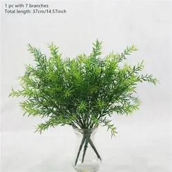 Artificial Greenery: Faux Persian Grass and Fern Decorative Accents (Water plants grass)