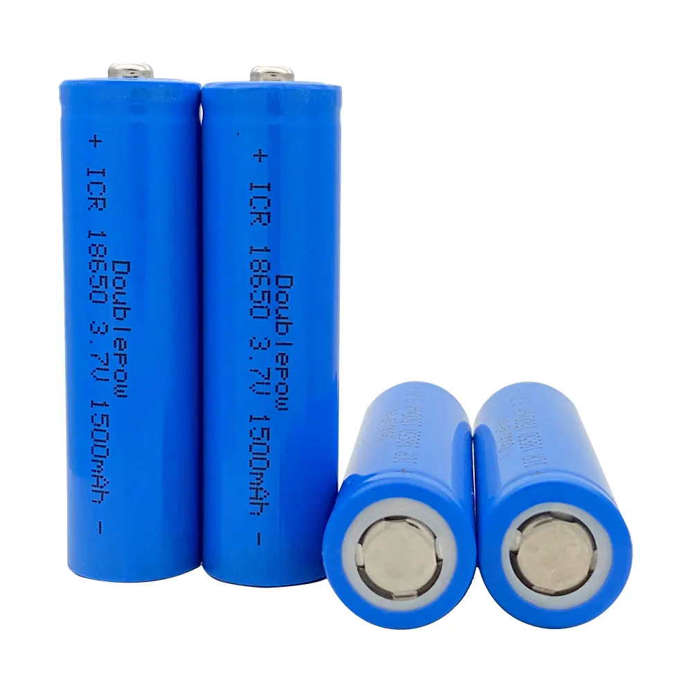 Doublepow 18650 Bateria 3.7v 1500mah 18650 Bateria Recarregável de Lítio para Lanterna Etc Novo - Image 5