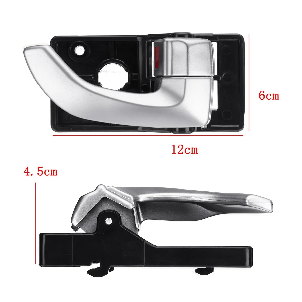 2/4Pcs Car Interior Inside Door Handle Left Right Replacement Set For Hyundai Tucson 2005 2006 2007 2008 2009 Car Accessories 4