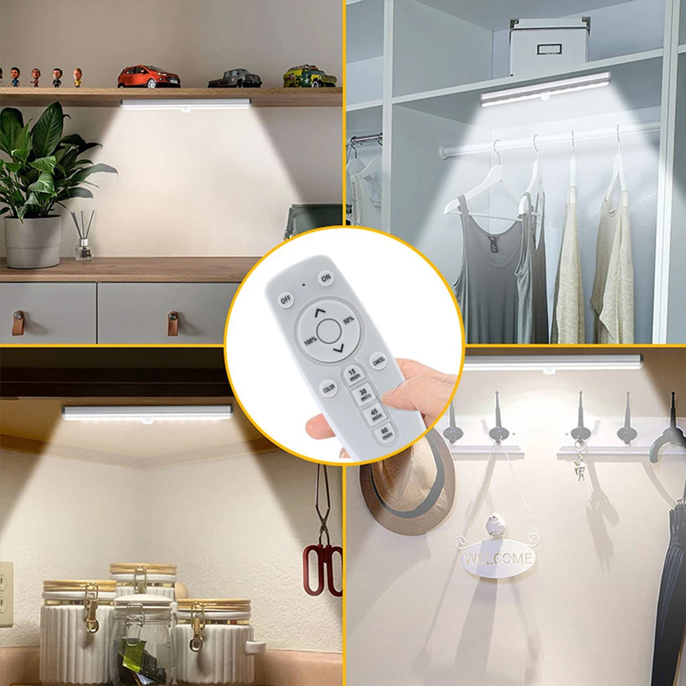 Rechargeable Led Wardrobe - Luces E Iluminación - AliExpress