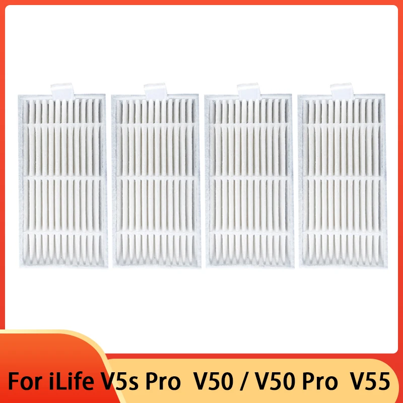 

Replacement Hepa FilterPackage for iLife V5s Pro V50 / V50 Pro / V55 / V55 Pro Robot Vacuum Cleaner Spare Parts